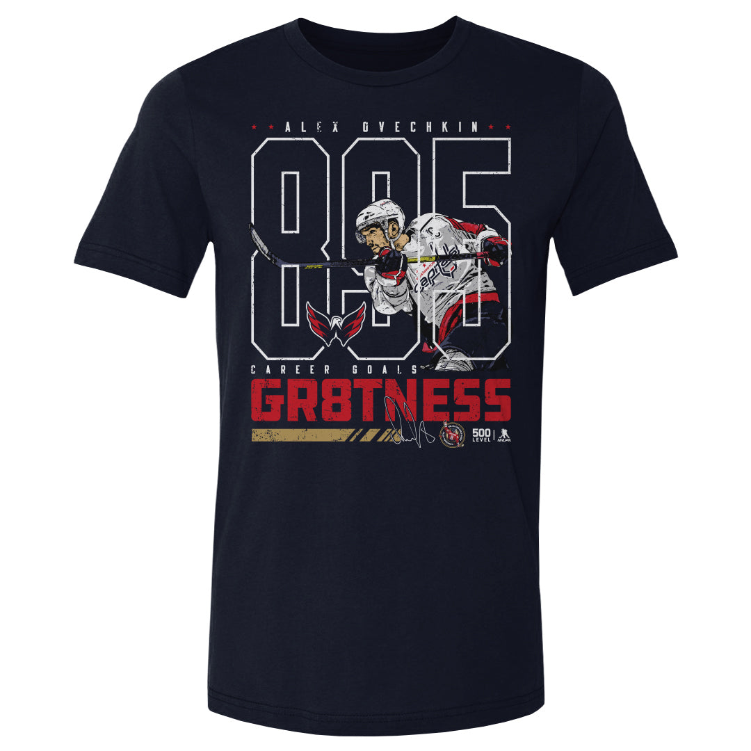 Alex Ovechkin Men's Cotton T-Shirt | 500 LEVEL