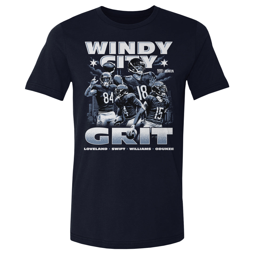 Caleb Williams Men's Cotton T-Shirt | 500 LEVEL