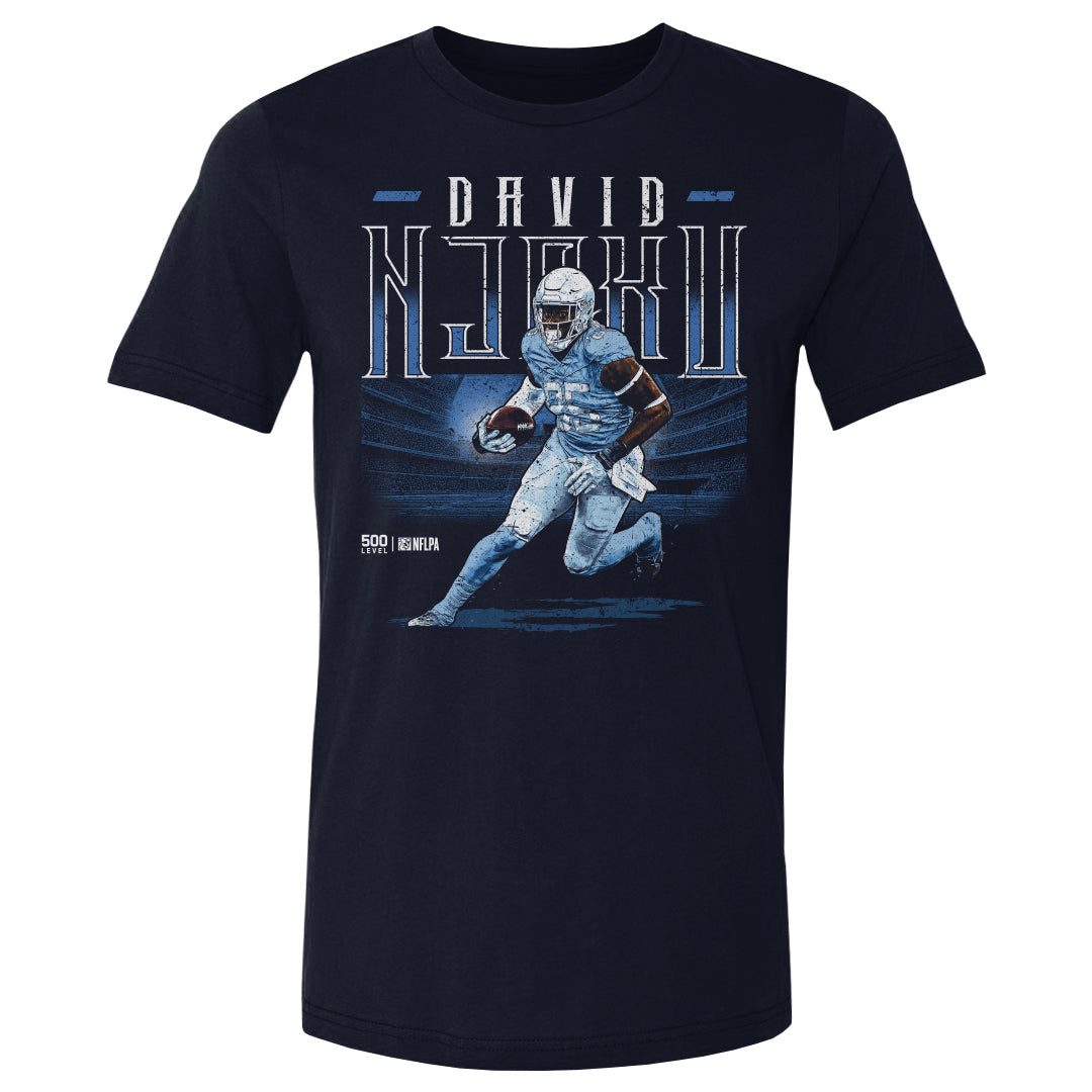 David Njoku Men's Cotton T-Shirt | 500 LEVEL