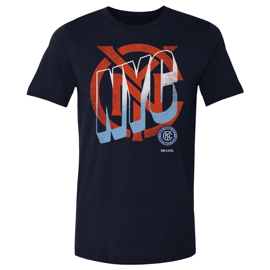 New York City FC Men's Cotton T-Shirt | 500 LEVEL