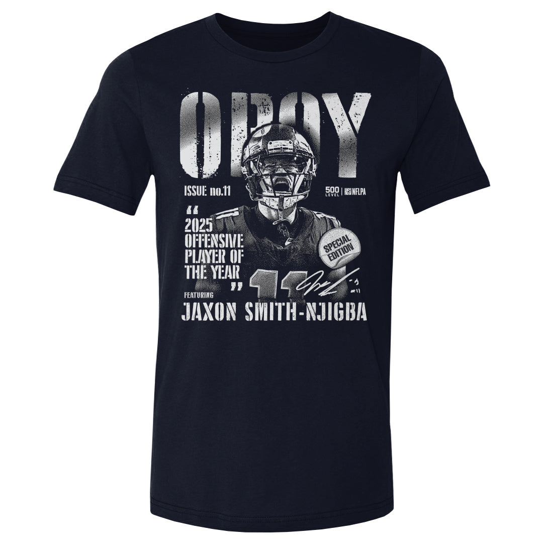 Jaxon Smith-Njigba Men's Cotton T-Shirt | 500 LEVEL