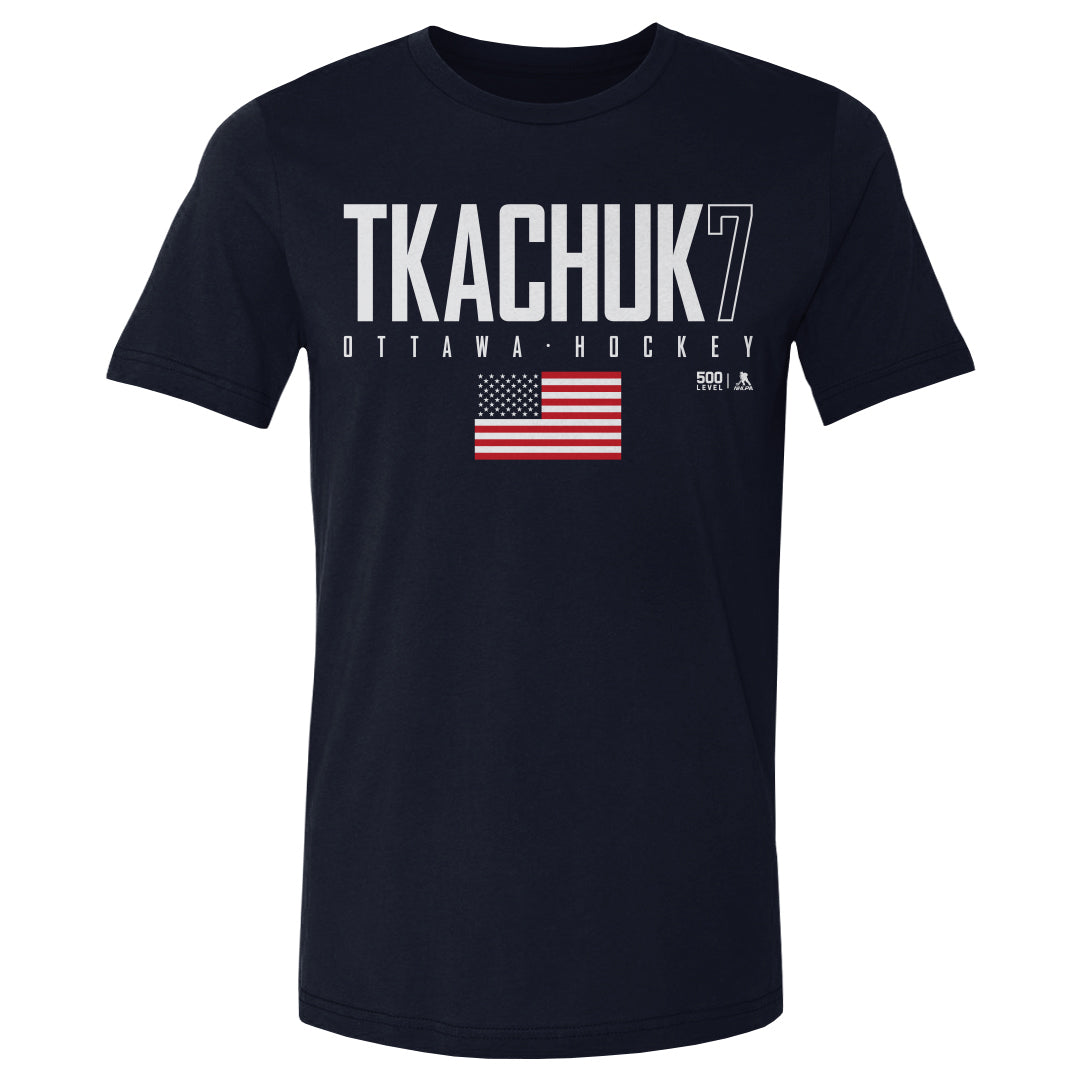 Brady Tkachuk Men's Cotton T-Shirt | 500 LEVEL