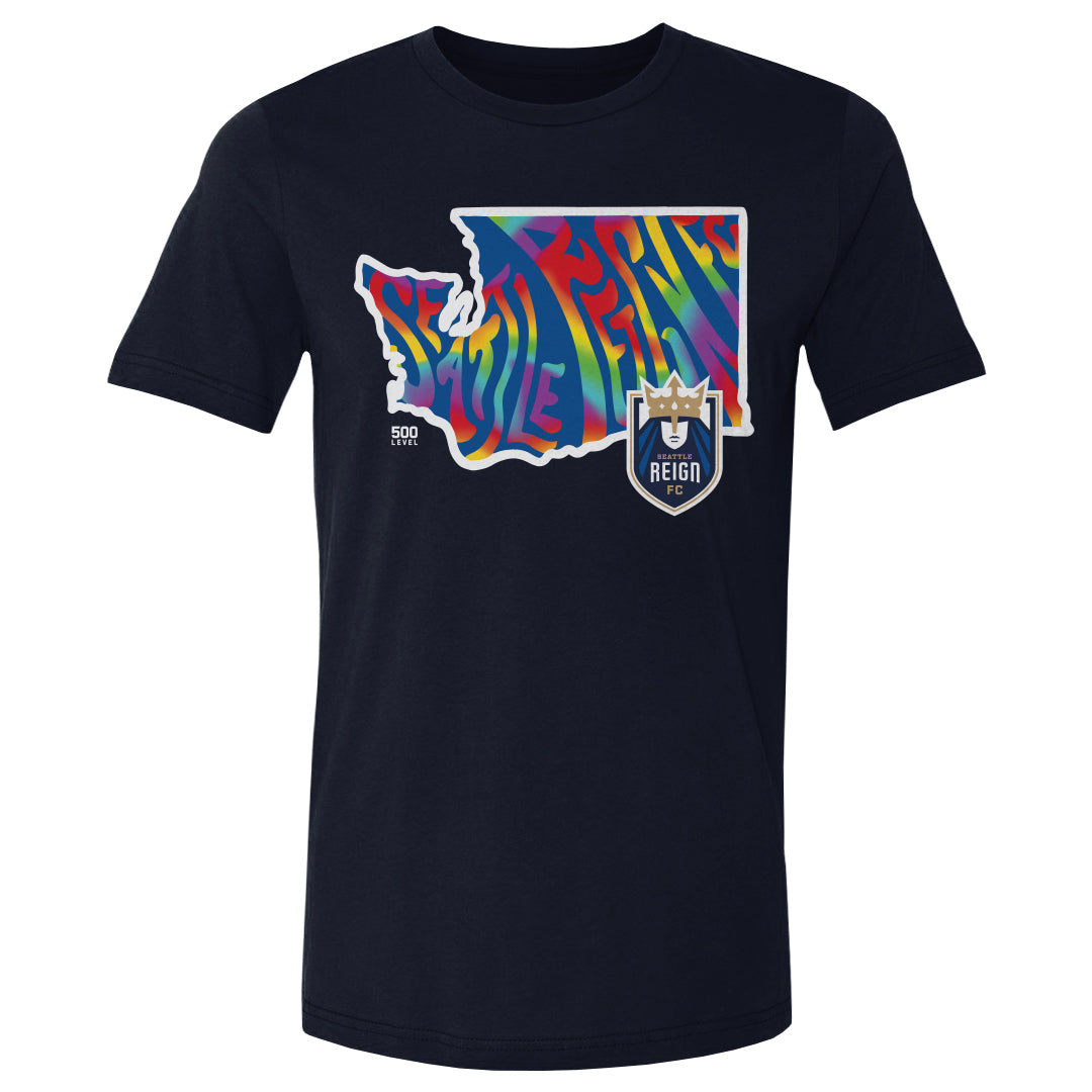 Seattle Reign FC Men's Cotton T-Shirt | 500 LEVEL