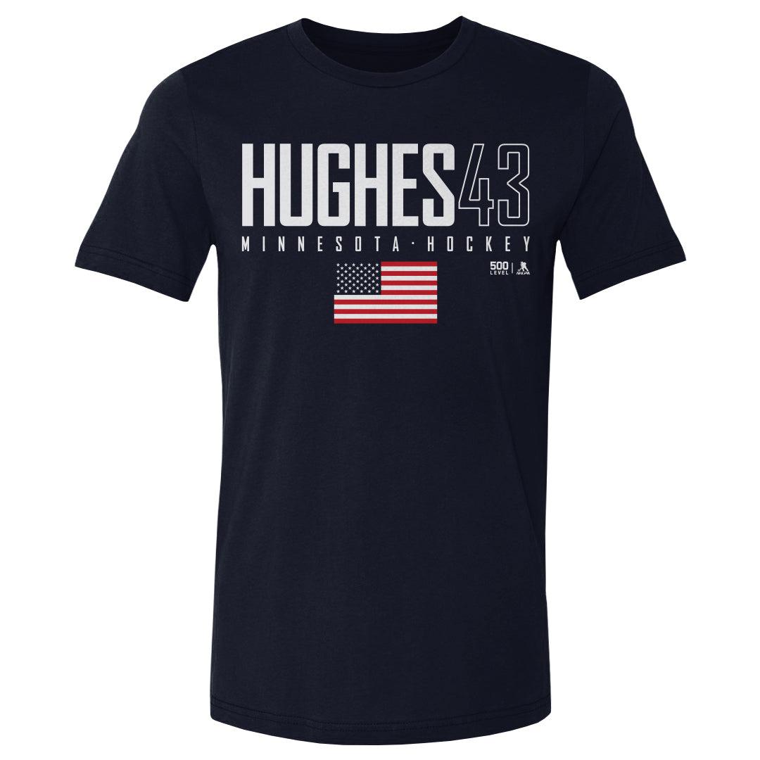 Quinn Hughes Men's Cotton T-Shirt | 500 LEVEL