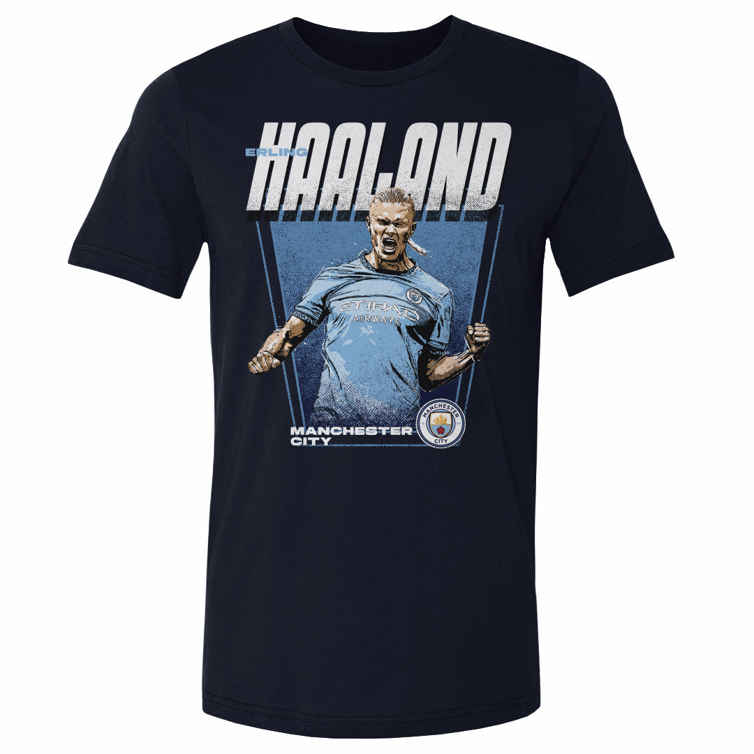Erling Haaland Men's Cotton T-Shirt | 500 LEVEL