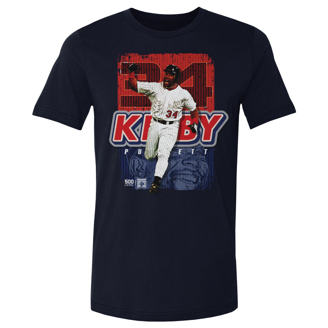 Kirby Puckett Men's Cotton T-Shirt | 500 LEVEL