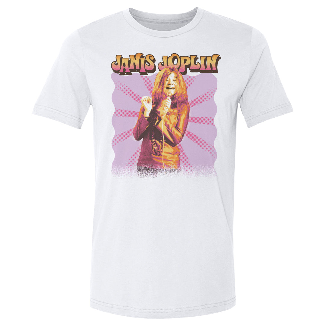 Janis Joplin Men's Cotton T-Shirt | 500 LEVEL