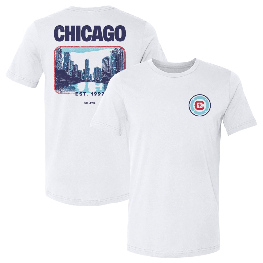 Chicago Fire FC Men's Cotton T-Shirt | 500 LEVEL