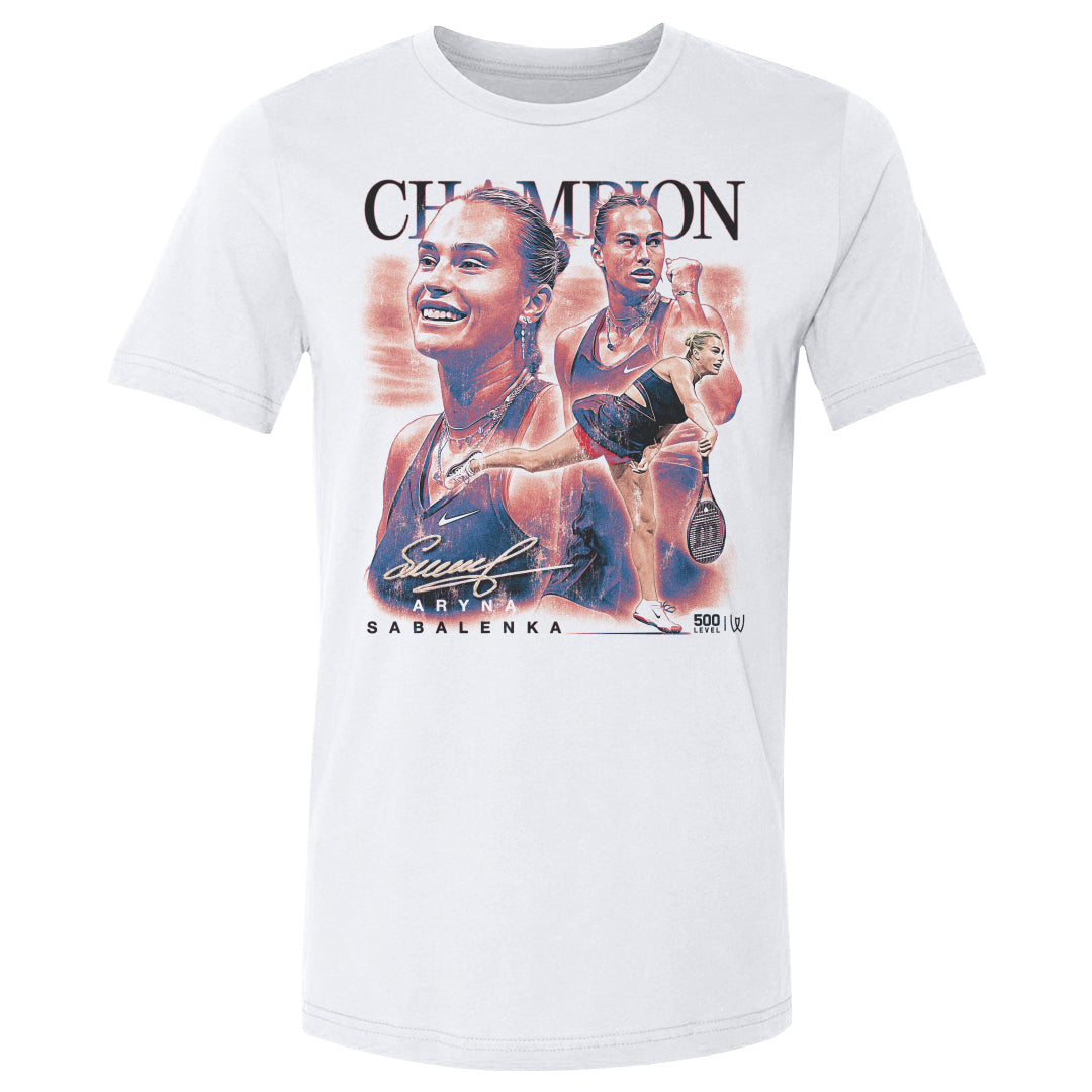 Aryna Sabalenka Men's Cotton T-Shirt | 500 LEVEL