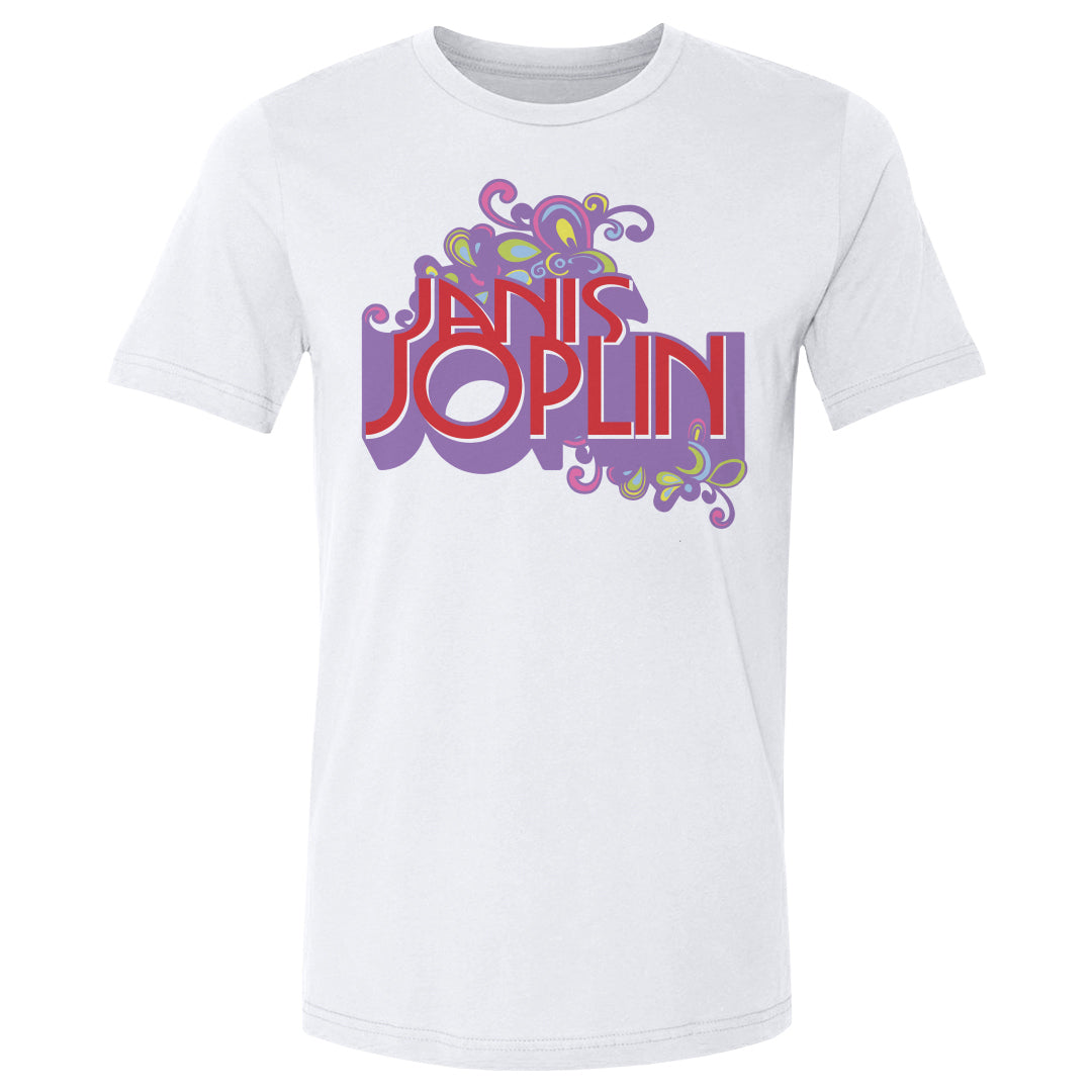Janis Joplin Men's Cotton T-Shirt | 500 LEVEL