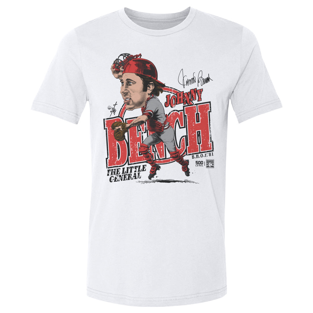 Johnny Bench Men's Cotton T-Shirt | 500 LEVEL