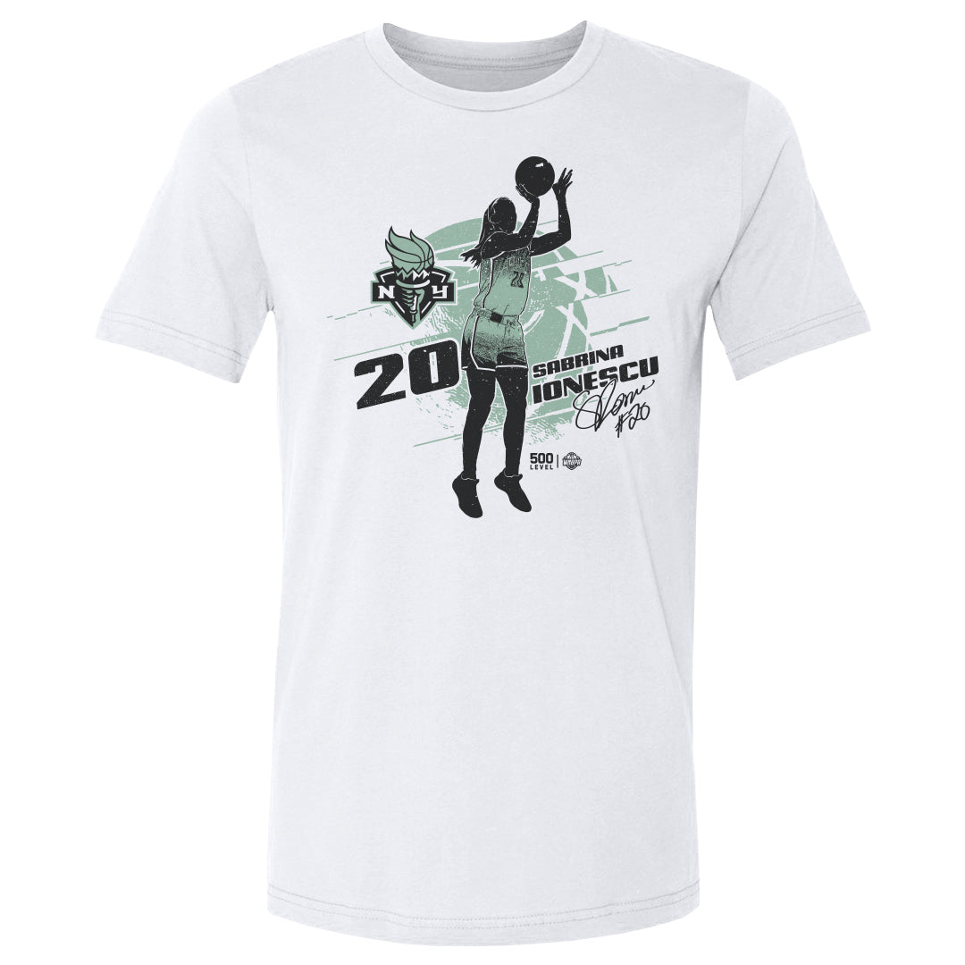 Sabrina Ionescu Men's Cotton T-Shirt | 500 LEVEL