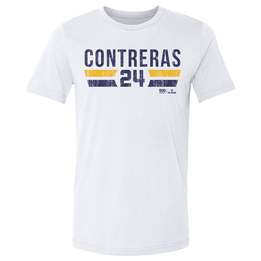 William Contreras Men's Cotton T-Shirt | 500 LEVEL