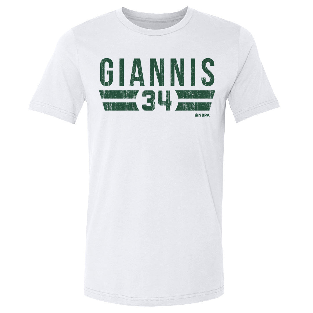 Giannis Antetokounmpo Men's Cotton T-Shirt | 500 LEVEL