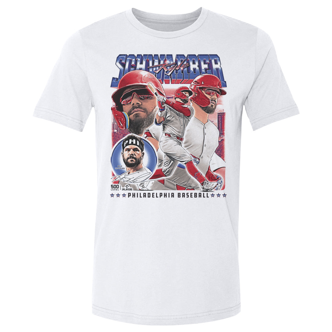 Kyle Schwarber Men's Cotton T-Shirt | 500 LEVEL
