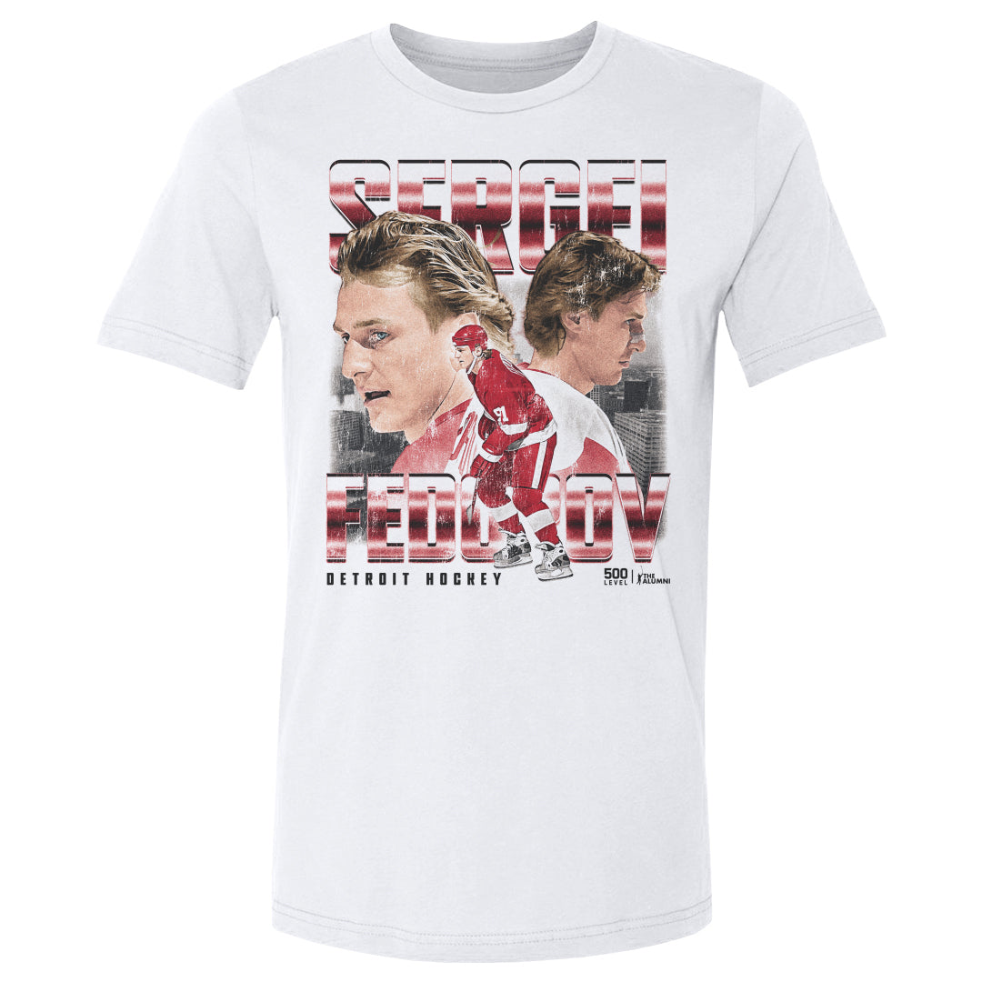 Sergei Fedorov Men's Cotton T-Shirt | 500 LEVEL