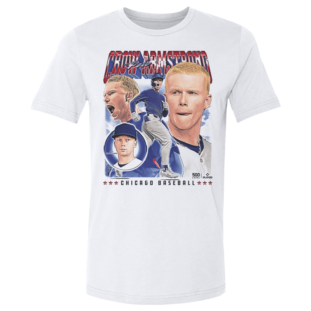 Pete Crow-Armstrong Men's Cotton T-Shirt | 500 LEVEL