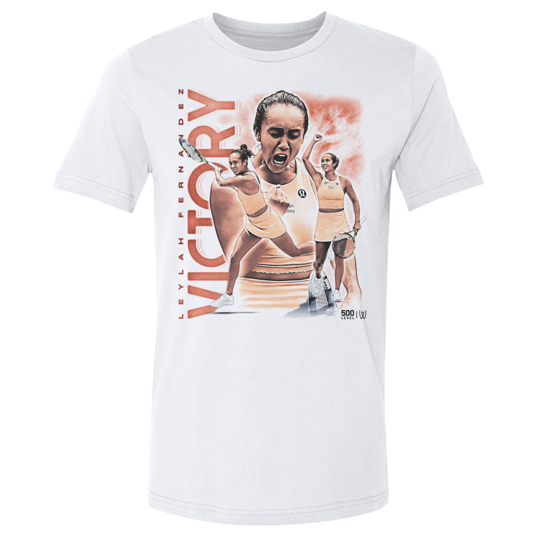 Leylah Fernandez Men's Cotton T-Shirt | 500 LEVEL