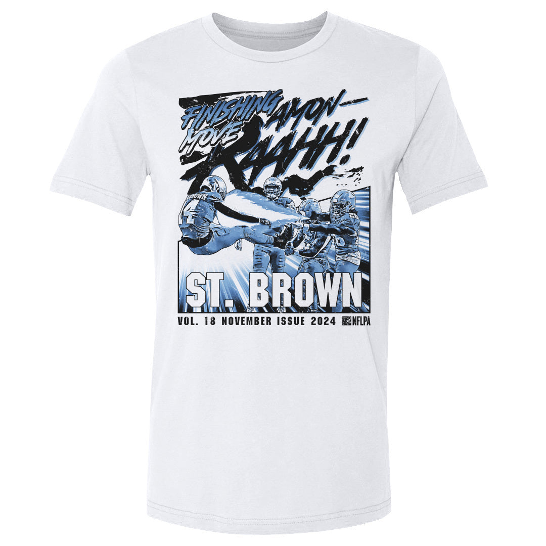 Amon-Ra St. Brown Men's Cotton T-Shirt | 500 LEVEL