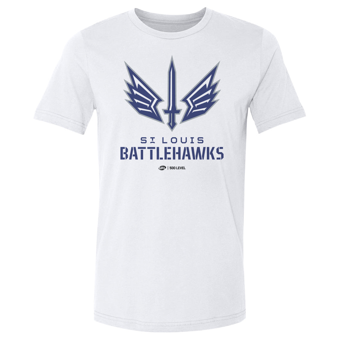 St. Louis Battlehawks Men's Cotton T-Shirt | 500 LEVEL
