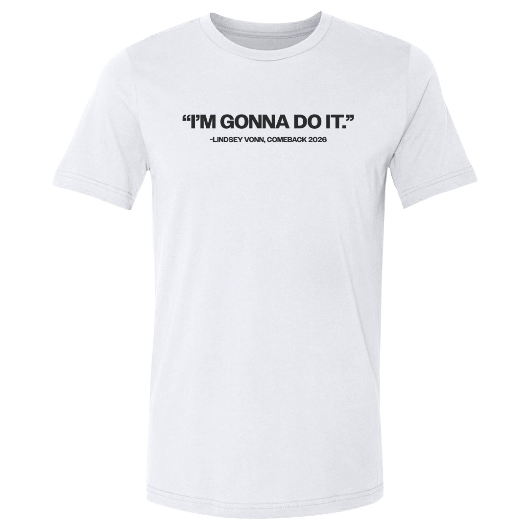 Lindsey Vonn Men's Cotton T-Shirt | 500 LEVEL