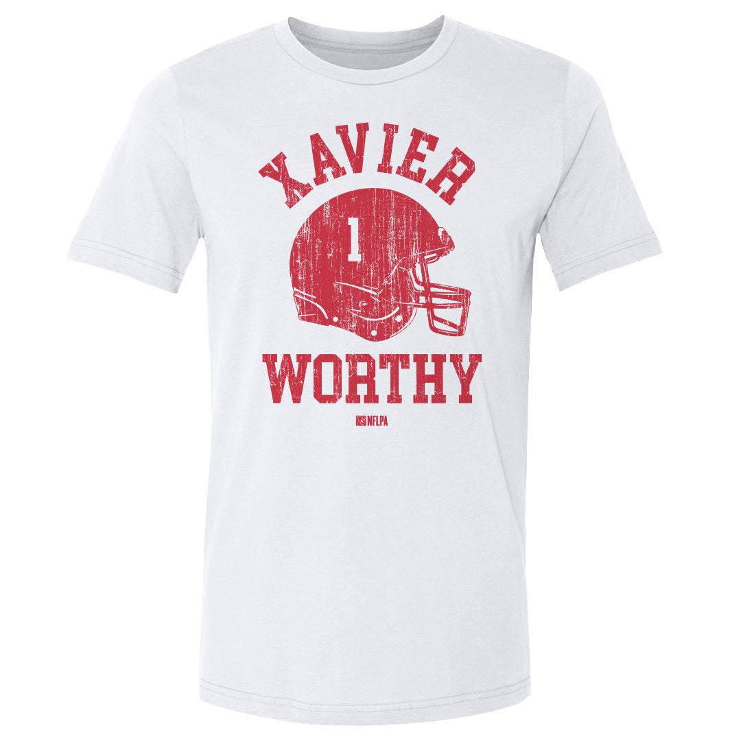 Xavier Worthy Men's Cotton T-Shirt | 500 LEVEL