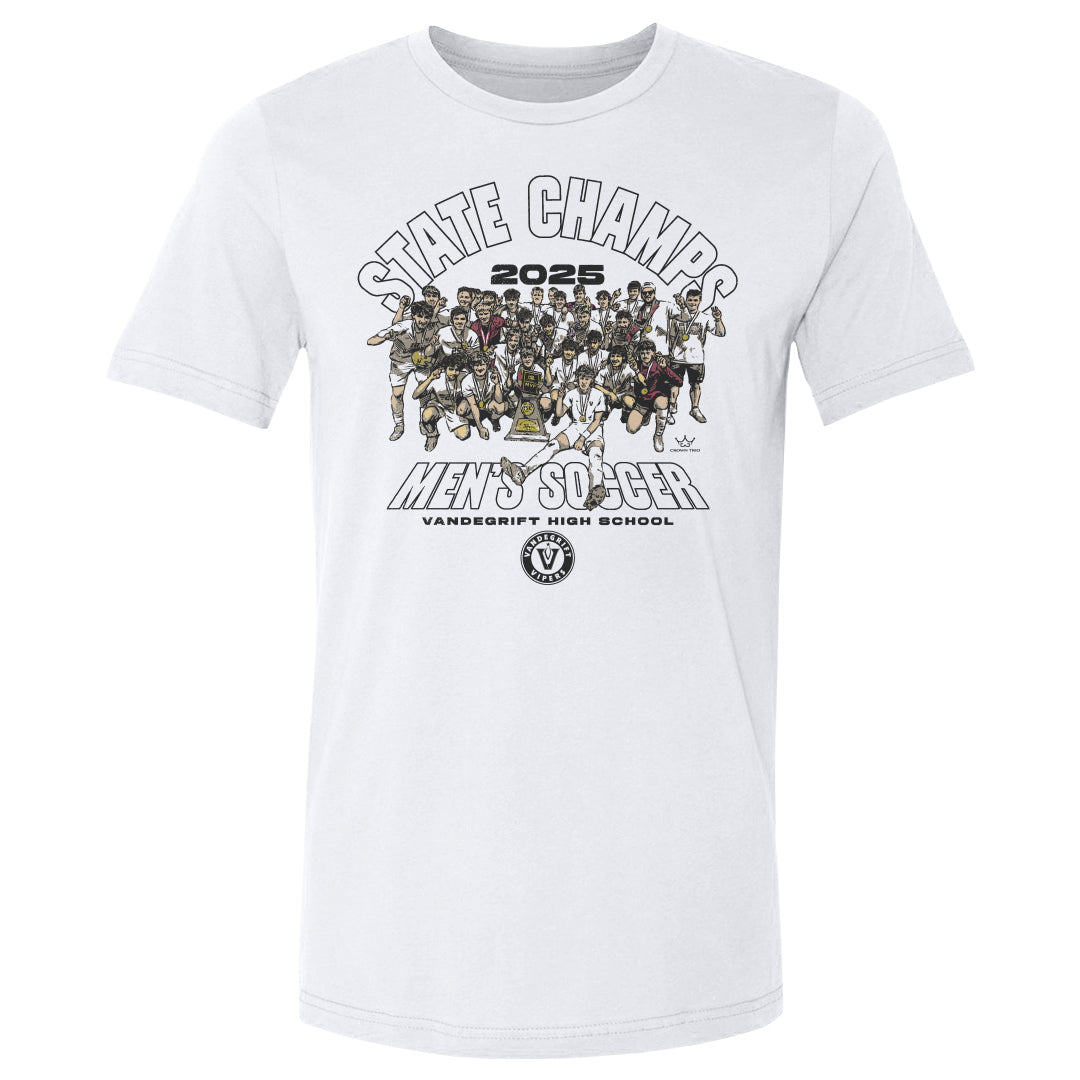 Crown Trio Men's Cotton T-Shirt | 500 LEVEL