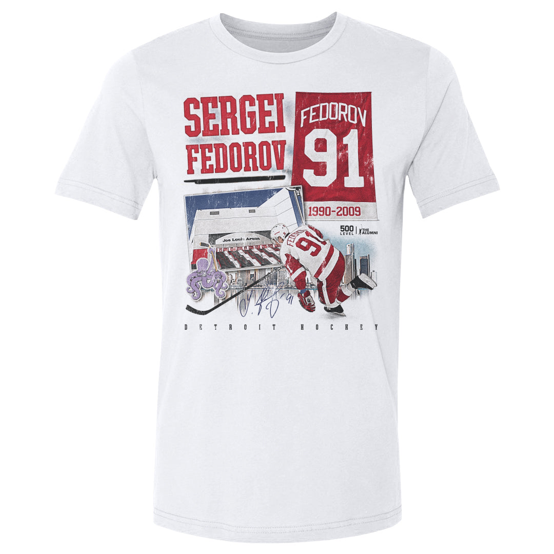 Sergei Fedorov Men's Cotton T-Shirt | 500 LEVEL