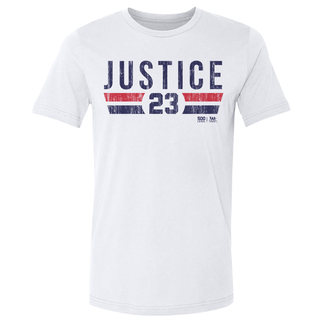 David Justice Men's Cotton T-Shirt | 500 LEVEL