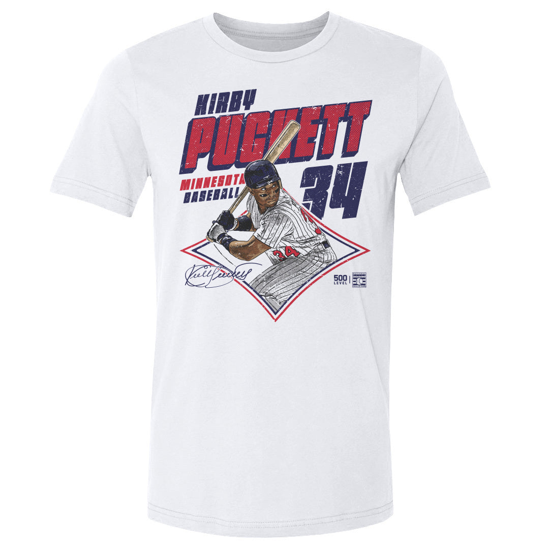 Kirby Puckett Men's Cotton T-Shirt | 500 LEVEL