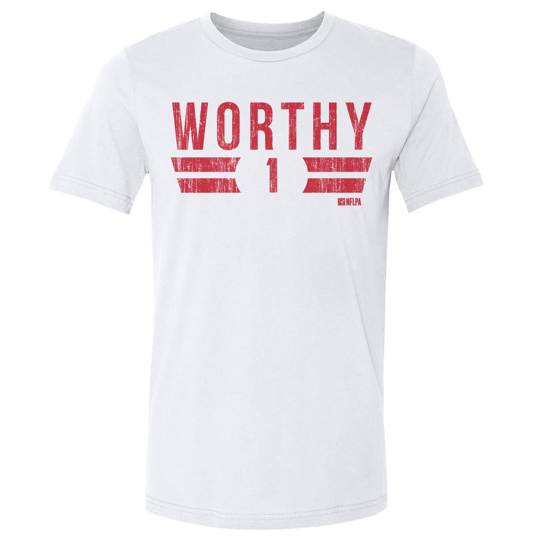 Xavier Worthy Men's Cotton T-Shirt | 500 LEVEL