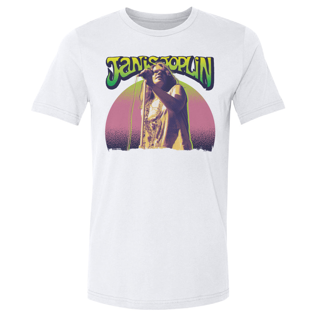 Janis Joplin Men's Cotton T-Shirt | 500 LEVEL