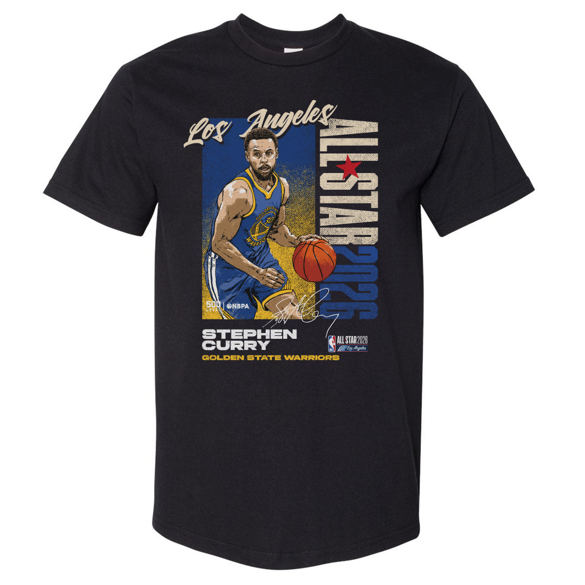 Steph Curry Men's Heavyweight T-Shirt | 500 LEVEL