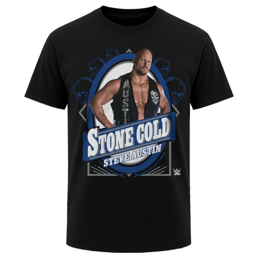 Stone Cold Steve Austin Men's Heavyweight T-Shirt | 500 LEVEL
