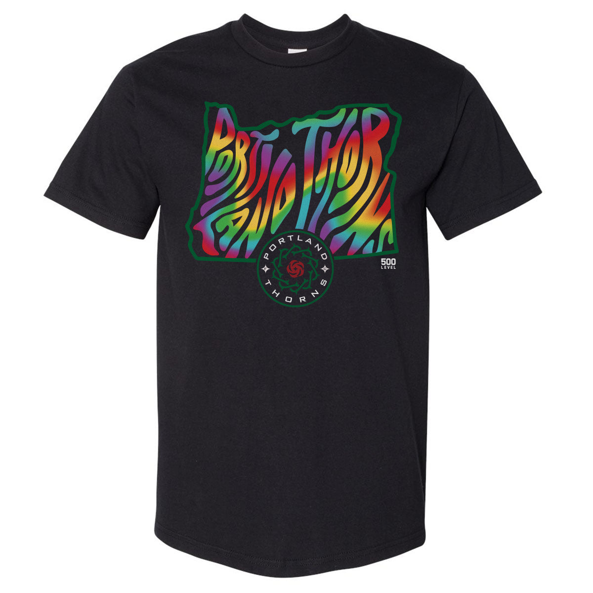 Portland Thorns FC Men's Heavyweight T-Shirt | 500 LEVEL