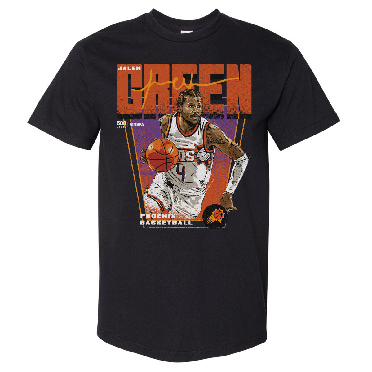Jalen Green Men's Heavyweight T-Shirt | 500 LEVEL