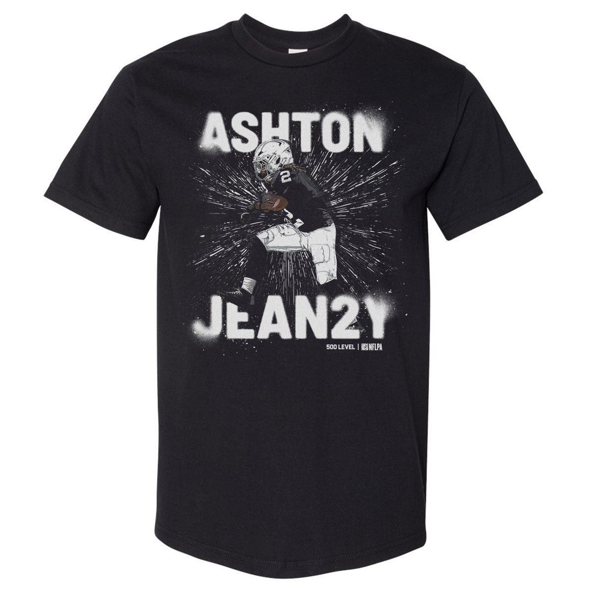 Ashton Jeanty Men's Heavyweight T-Shirt | 500 LEVEL