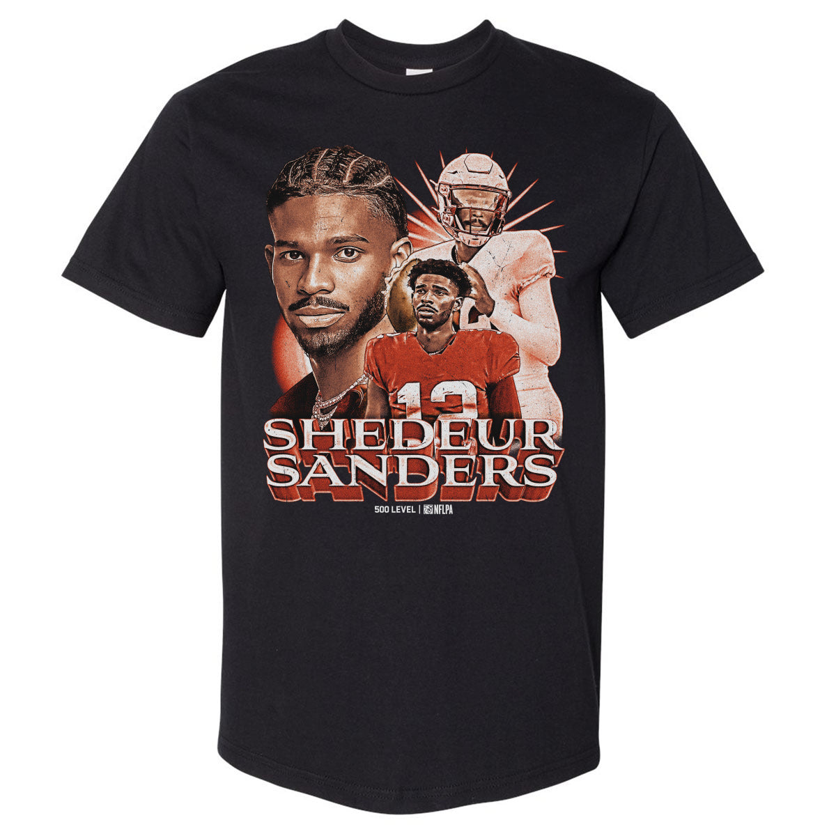 Shedeur Sanders Men's Heavyweight T-Shirt | 500 LEVEL