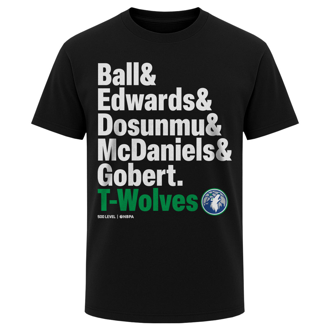 Minnesota Timberwolves Men's Heavyweight T-Shirt | 500 LEVEL