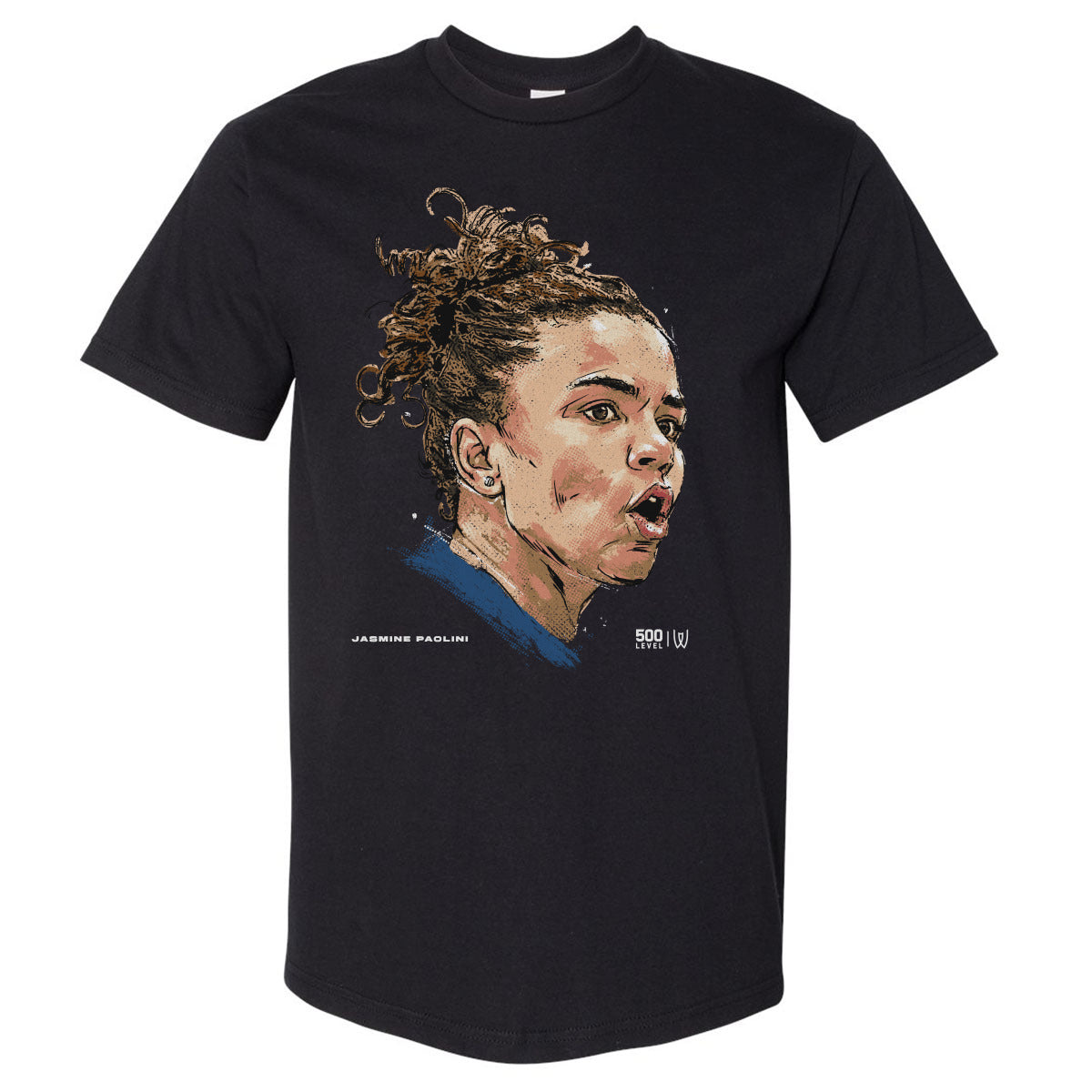 Jasmine Paolini Men's Heavyweight T-Shirt | 500 LEVEL