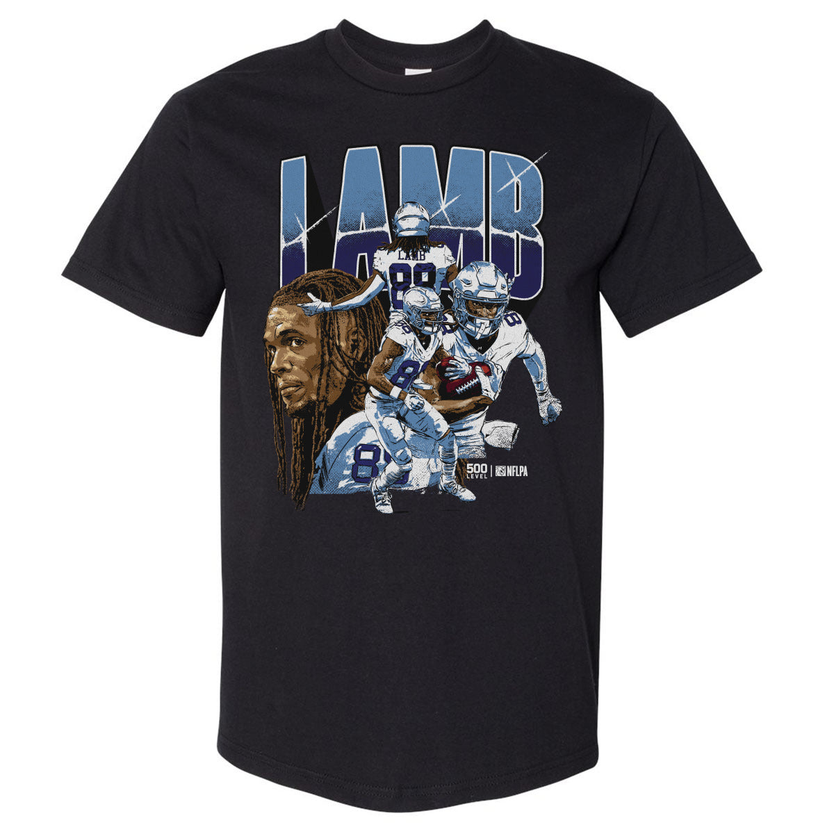 CeeDee Lamb Men's Heavyweight T-Shirt | 500 LEVEL