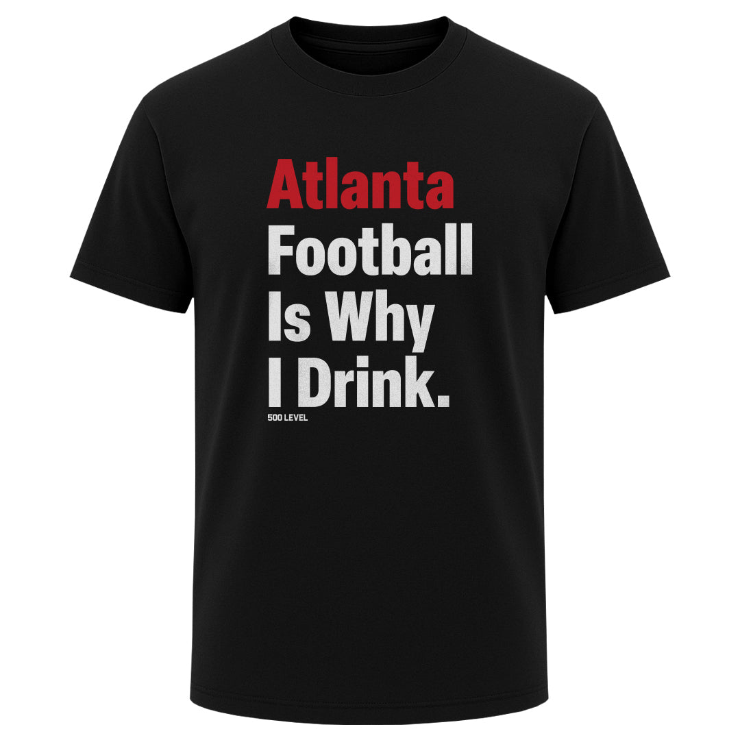 Atlanta Football Men's Heavyweight T-Shirt | 500 LEVEL