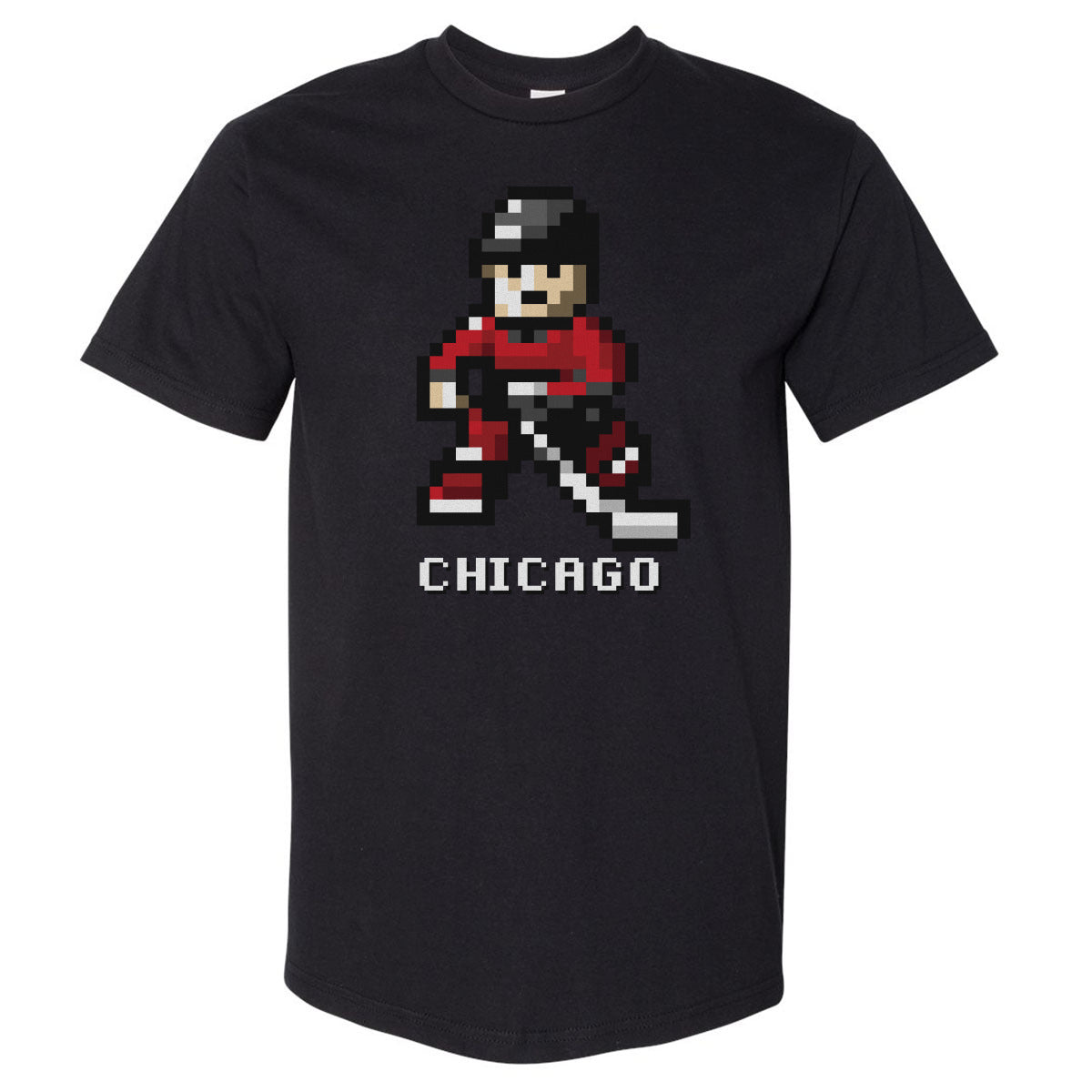 Chicago Hockey Men's Heavyweight T-Shirt | 500 LEVEL