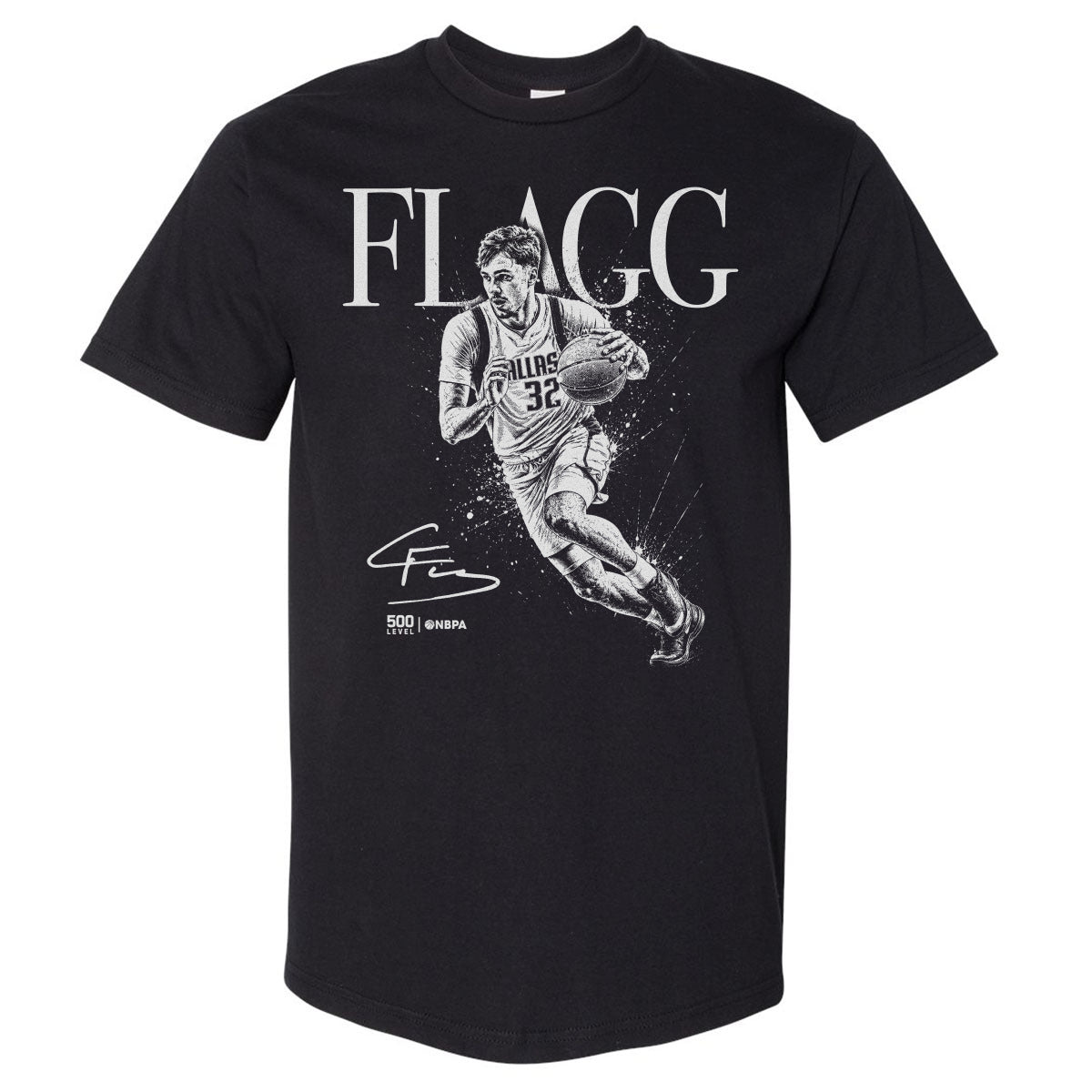 Cooper Flagg Men's Heavyweight T-Shirt | 500 LEVEL
