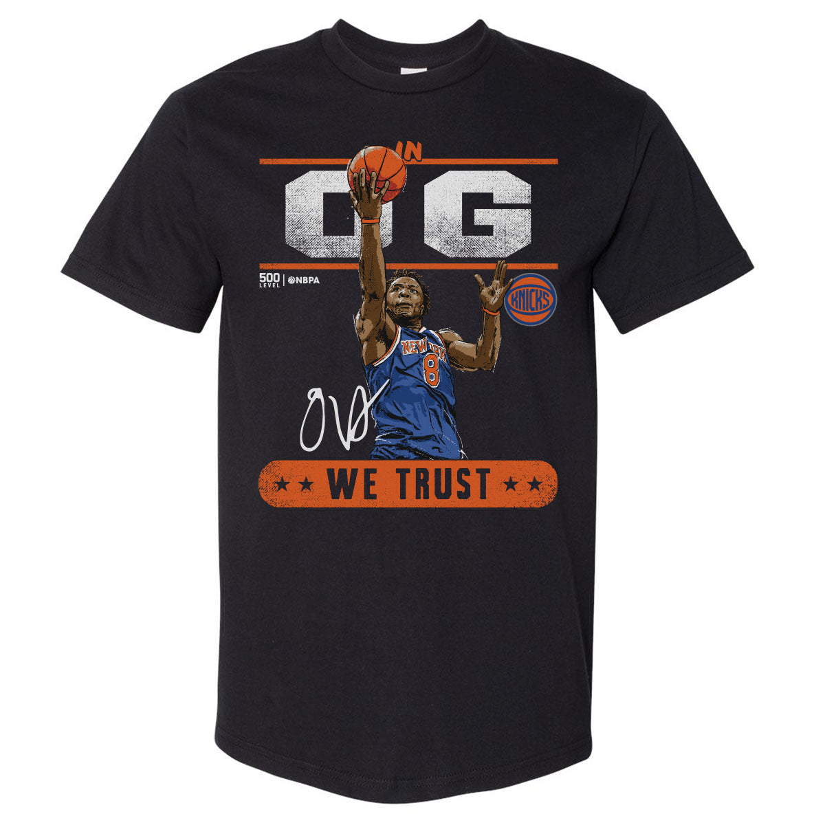 OG Anunoby Men's Heavyweight T-Shirt | 500 LEVEL