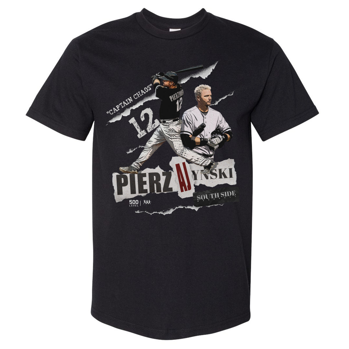 A.J. Pierzynski Men's Heavyweight T-Shirt | 500 LEVEL