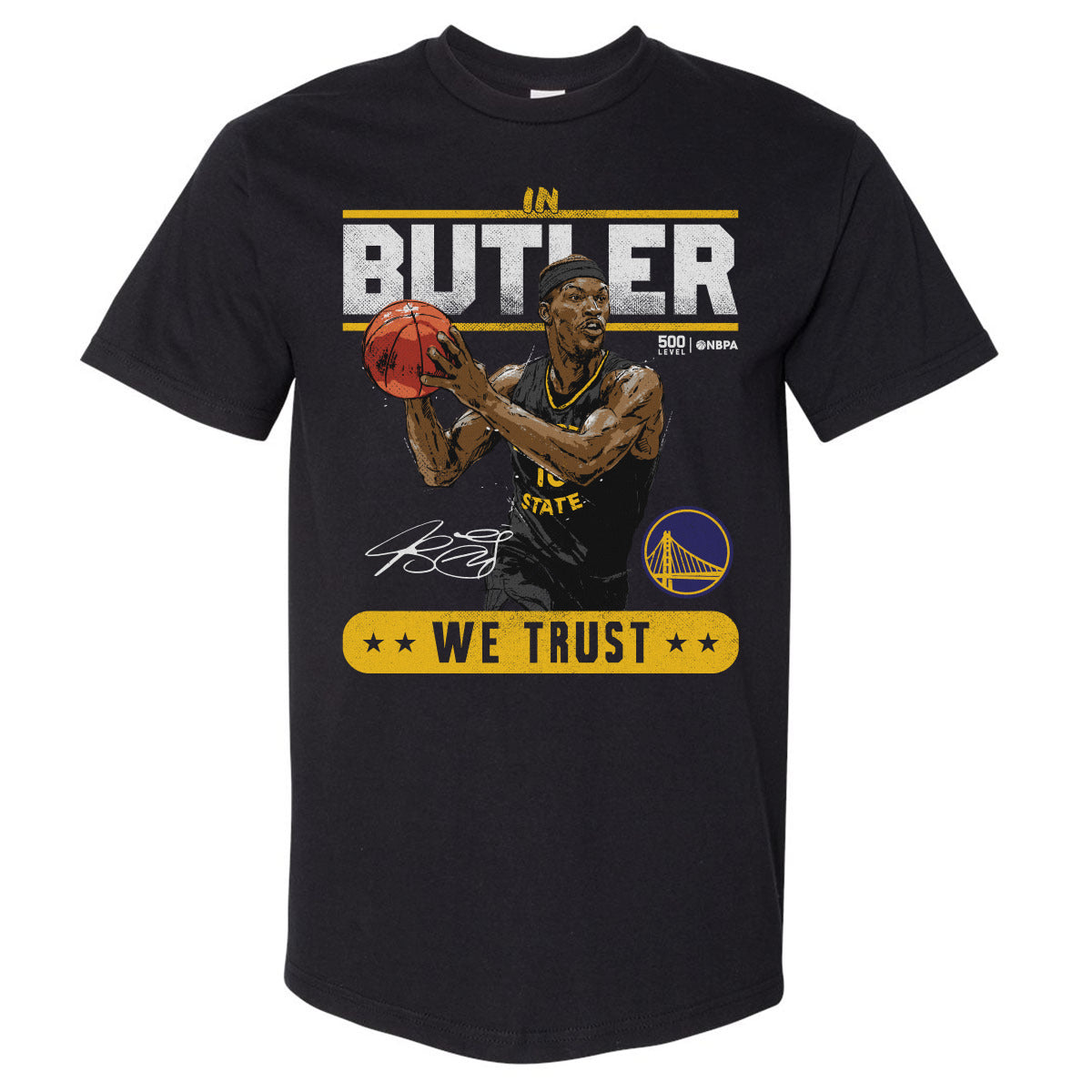 Jimmy Butler Men's Heavyweight T-Shirt | 500 LEVEL