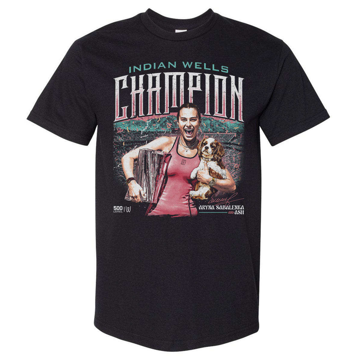 Aryna Sabalenka Men's Heavyweight T-Shirt | 500 LEVEL