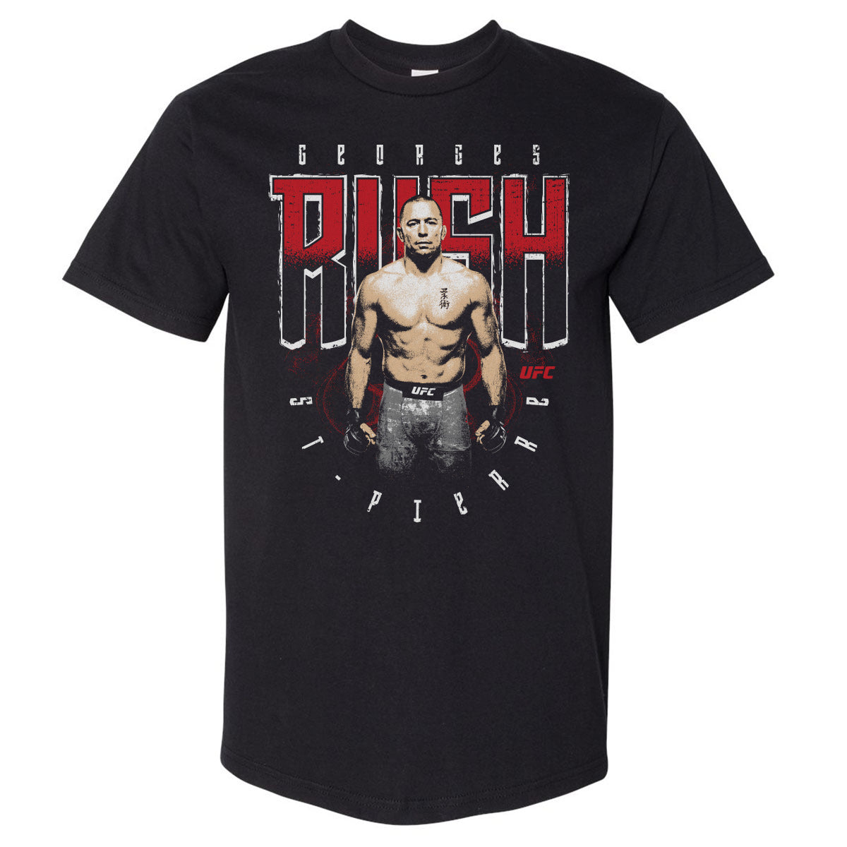 Georges St-Pierre Men's Heavyweight T-Shirt | 500 LEVEL