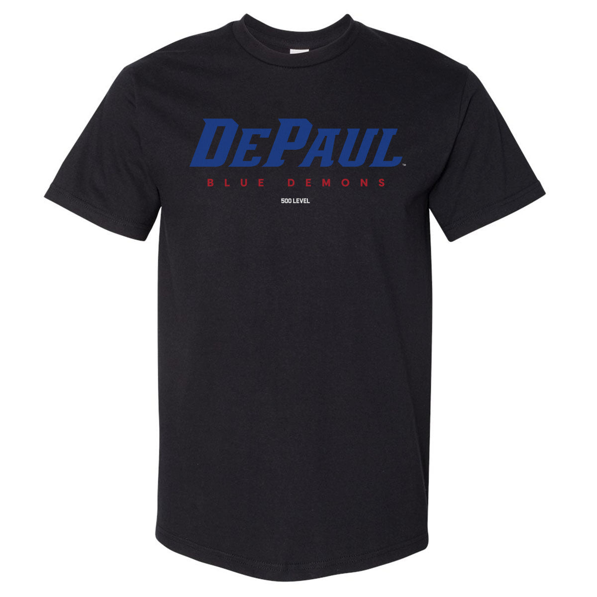 DePaul Blue Demons Men's Heavyweight T-Shirt | 500 LEVEL